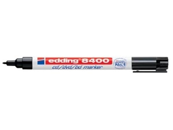 Edding permanent marker voor CD/DVD/BD e-8400 zwar