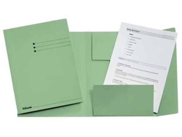 Esselte dossiermap groen, ft A4