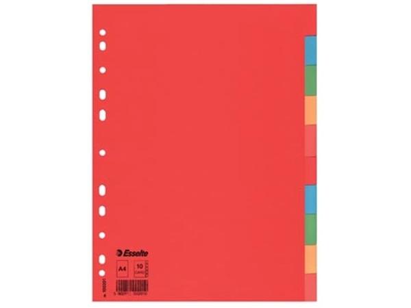 Esselte tabbladen Economy 10 tabs