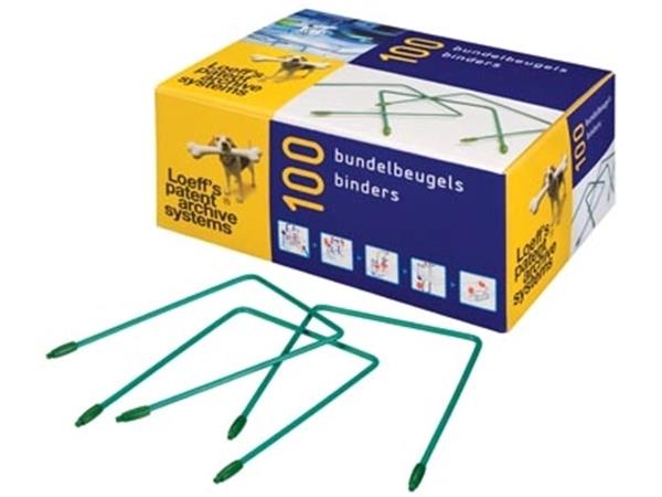 Loeff's bundelbeugel lengte: 100 mm, doos van 100