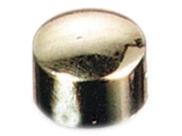 Maped magneten, 10 mm, verguld, blister van 8 stuk
