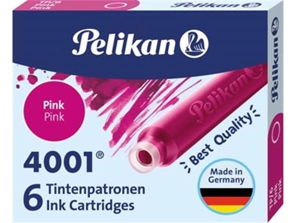 Pelikan inktpatronen 4001 roze