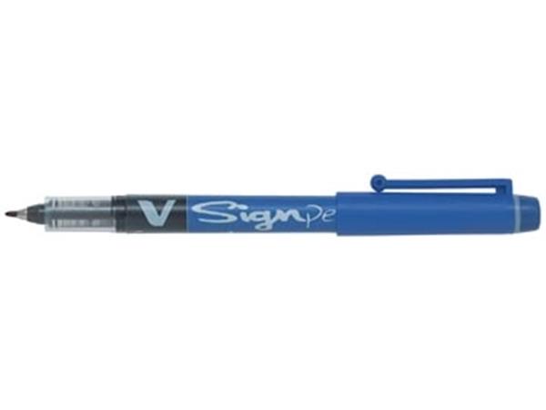 Pilot Fineliner V-Sign Pen blauw