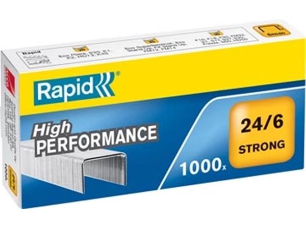 Rapid Nietjes 24/6, gegalvaniseerd, strong, doos v