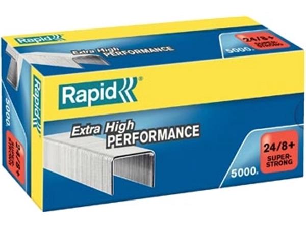 Rapid nietjes 24/8, doos van 5.000 nietjes