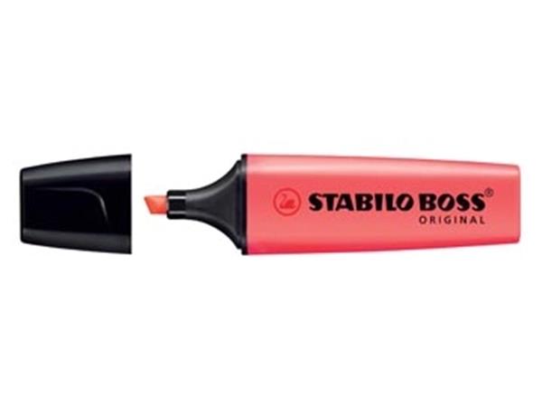 STABILO BOSS ORIGINAL markeerstift, rood