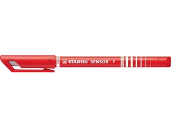 STABILO SENSOR fineliner, 0,3 mm, rood