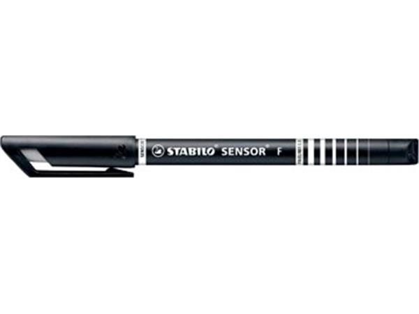STABILO SENSOR fineliner, 0,3 mm, zwart