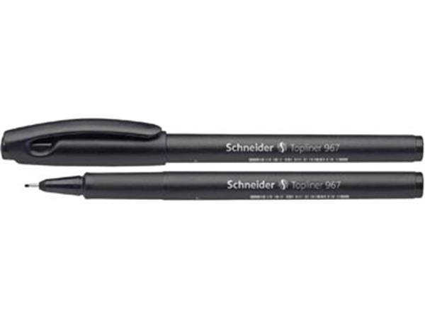 Schneider Fineliner Topliner 967 zwart