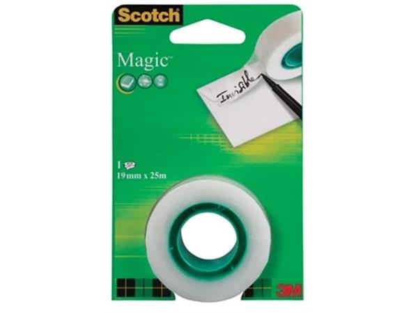 Scotch plakband Magic Tape ft 19 mm x 25 m, blist