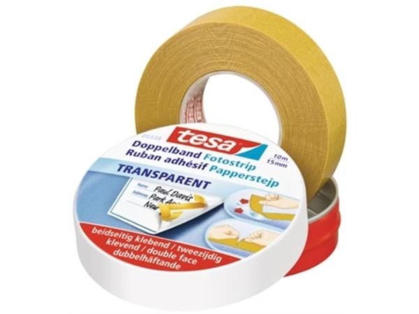 Tesa knutseltape Fotostrip, dubbelzijdige, ft 15 m
