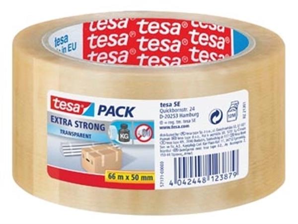 Tesa verpakkingsplakband Extra Strong, ft 50 mm x