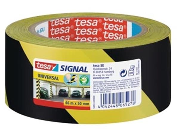 Tesa waarschuwingstape Universal, ft 50 mm x 66 m,