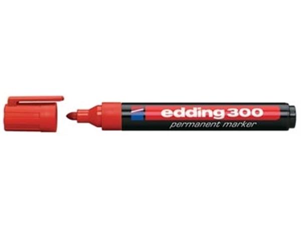 edding permanent marker 300 rood